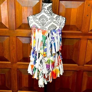 Body Central Colorful Dressy Tank Top